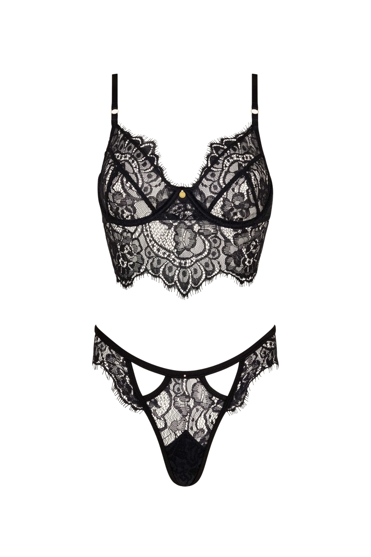 The Dreamy Lace Underwire Bra & Briefs