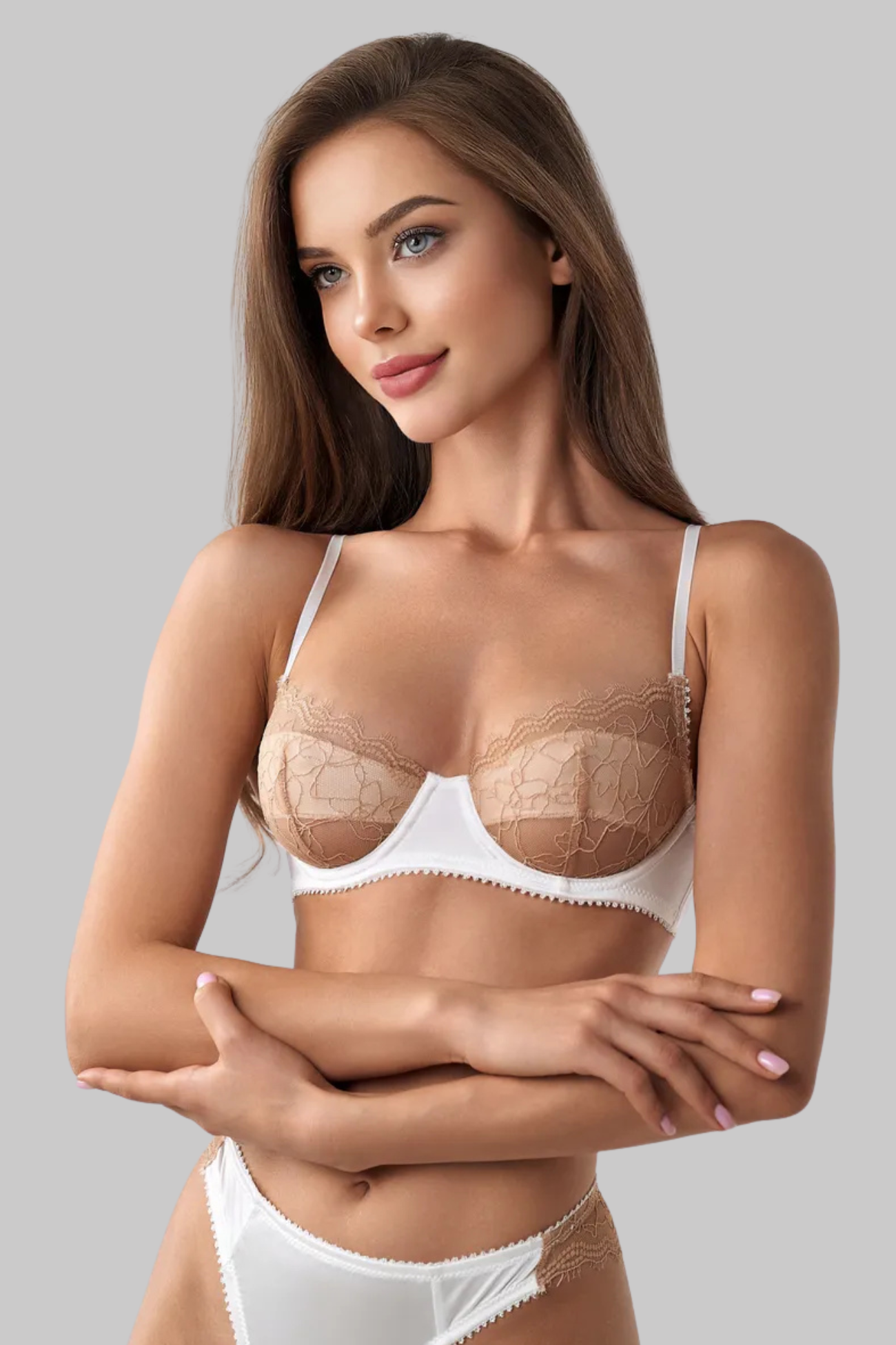The Blissful Ballet Lace Bra & Briefs